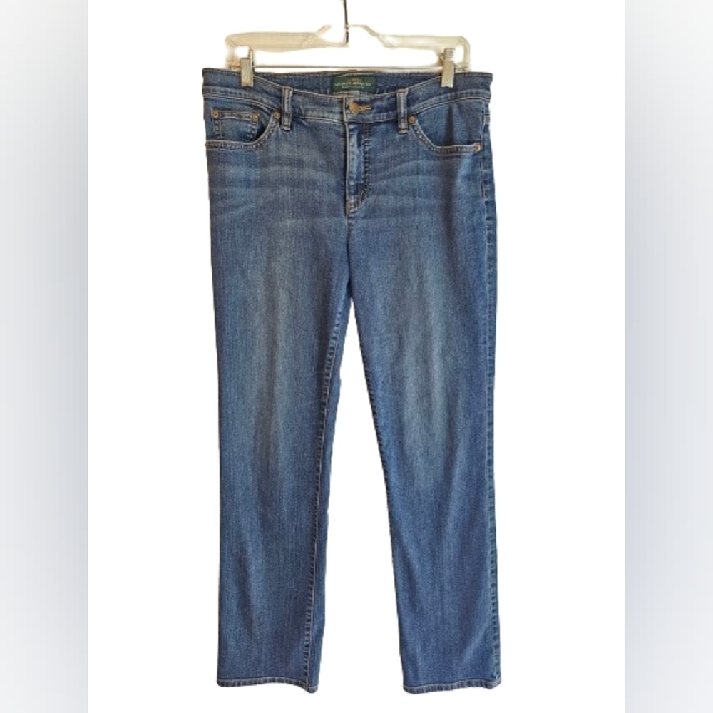 Lauren Jeans Co. Classic Straight Jeans Women's Size 10